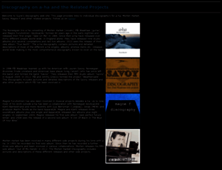 a-hadiscography.com screenshot