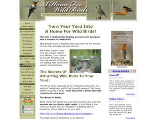 a-home-for-wild-birds.com screenshot