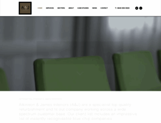 a-jinteriors.com screenshot