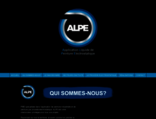 a-l-p-e.com screenshot