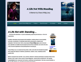 a-life-not-with-standing.com screenshot
