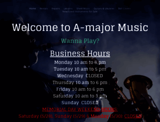 a-majormusic.com screenshot