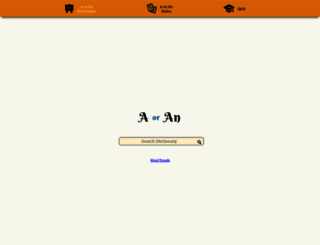a-or-an.com screenshot