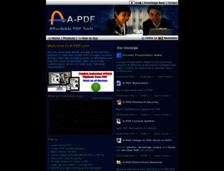a-pdf.com screenshot