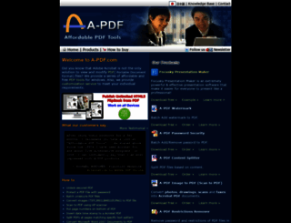 a-pdf.net screenshot