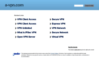 a-vpn.com screenshot