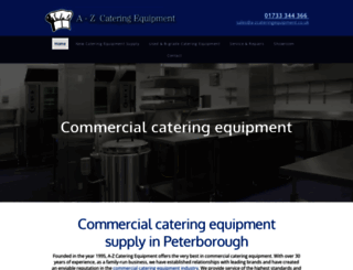 a-zcateringequipment.co.uk screenshot