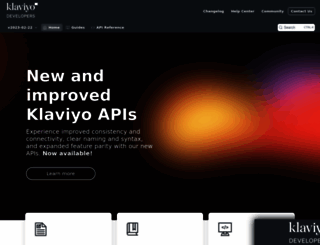 a.klaviyo.com screenshot
