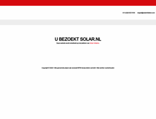 a.solar.nl screenshot
