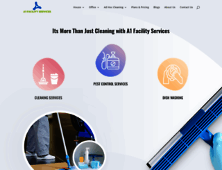 a1-cleaningservices.com screenshot