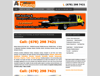 a1-towing-ga.com screenshot