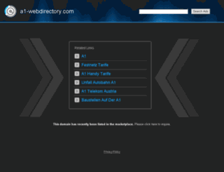 a1-webdirectory.com screenshot