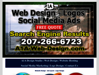 a1a-web-design.com screenshot