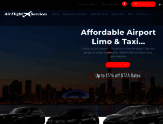 a1airlinetaxi.ca screenshot