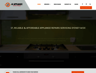 a1appliancerepair.com.au screenshot