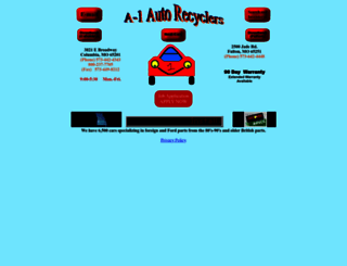 a1auto.com screenshot