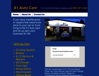 a1autocarerc.com screenshot