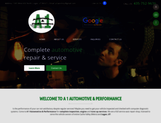 a1automotiveperformance.com screenshot