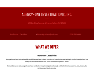 a1investigations.com screenshot
