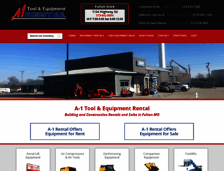 a1rentalfulton.com screenshot