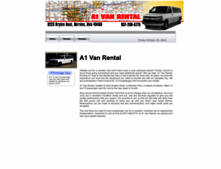 a1rentavan.com screenshot