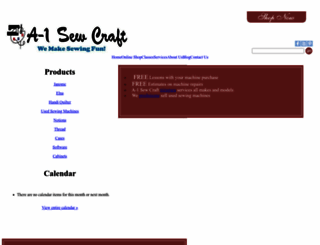 a1sewcraft.com screenshot