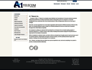 a1telecom.com screenshot