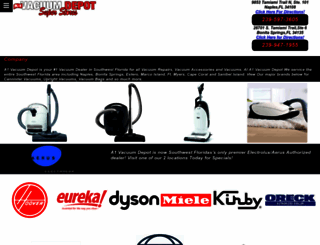 a1vacuumdepot.com screenshot