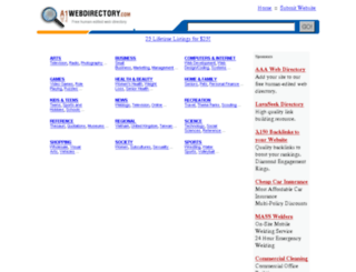 a1webdirectory.com screenshot
