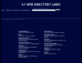 a1webdirectorylinks.com screenshot