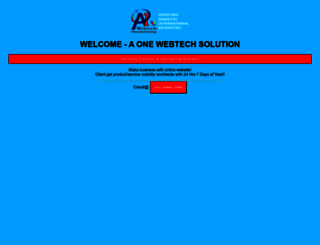 a1webtech.in screenshot