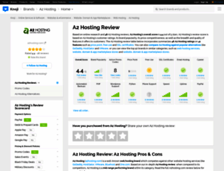 a2hosting.knoji.com screenshot