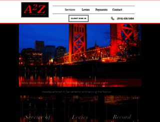 a2zattorneyservice.com screenshot