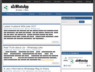 a2zwhatsapp.com screenshot