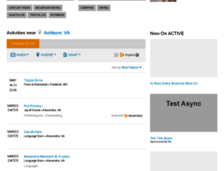 a3corestaging.active.com screenshot