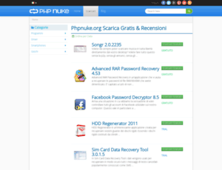 a5-scaricare.phpnuke.org screenshot