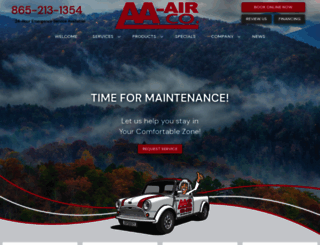 aa-airco.com screenshot