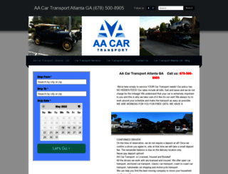 aa-car-transport-atlanta-ga.weebly.com screenshot