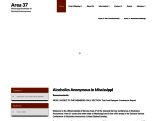 aa-mississippi.org screenshot