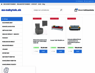 aa-nabytok.sk screenshot