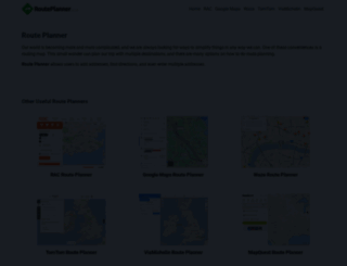 aa-route-planner.com screenshot