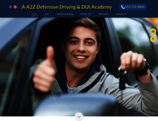 aa2zdriving.com screenshot
