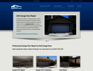 aaa-garagedoorrepair.info screenshot