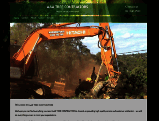 aaatreecontractors.com.au screenshot
