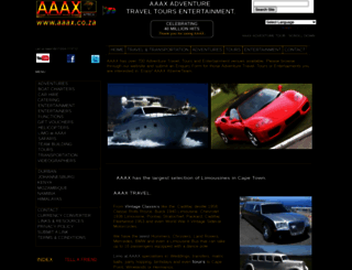 aaax.co.za screenshot