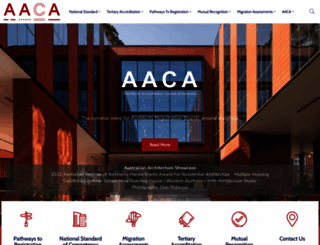 aaca.org.au screenshot