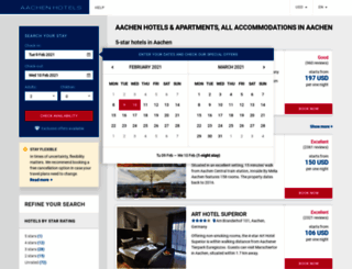 aachen-hotels.net screenshot