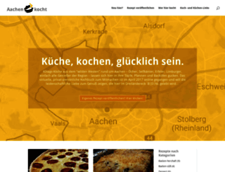 aachen-kocht.de screenshot