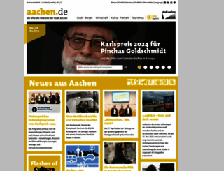 aachen.de screenshot