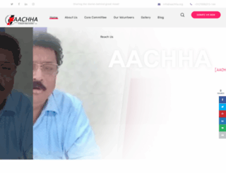 aachha.org screenshot